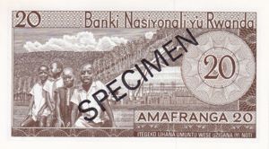 Rwanda, 20 Franc, P6s3