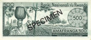 Rwanda, 500 Franc, P11s