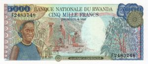 Rwanda, 5,000 Franc, P22a