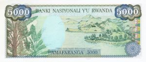 Rwanda, 5,000 Franc, P22a