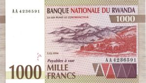Rwanda, 1,000 Franc, P24a