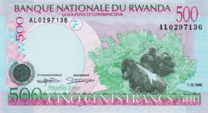 Rwanda, 500 Franc, P26a