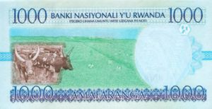 Rwanda, 1,000 Franc, P27a