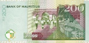 Mauritius, 200 Rupee, P57 v1
