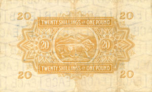 East Africa, 20 Shilling, P30b v2