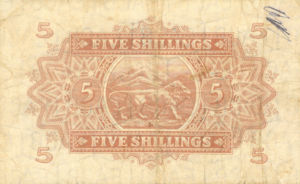 East Africa, 5 Shilling, P33 v5