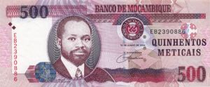 Mozambique, 500 Meticais, P147a
