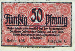 Germany, 50 Pfennig, D31.2b