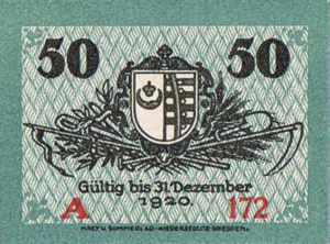 Germany, 50 Pfennig, K19.1c