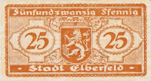 Germany, 25 Pfennig, E13.4
