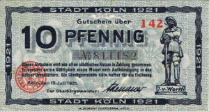 Germany, 10 Pfennig, K30.17a