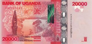 Uganda, 20,000 Shilling, P53