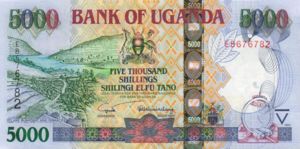 Uganda, 5,000 Shilling, P44a