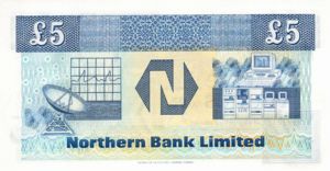 Ireland, Northern, 5 Pound, P193b