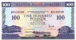 Ireland, Northern, 100 Pound, P334a