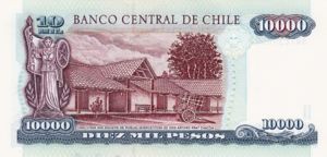 Chile, 10,000 Peso, P157c