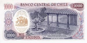 Chile, 1,000 Escudo, P146