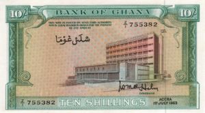 Ghana, 10 Shilling, P1d