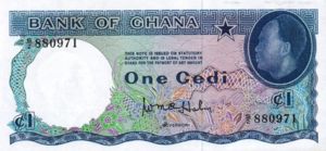 Ghana, 1 Cedi, P5a