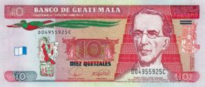 Guatemala, 10 Quetzal, P117