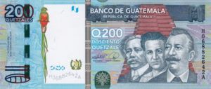 Guatemala, 200 Quetzal, P120