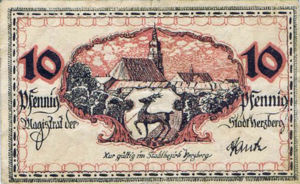 Germany, 10 Pfennig, H33.3c