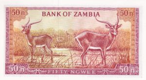 Zambia, 50 Ngwee, P9a