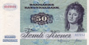 Denmark, 50 Krone, P50s