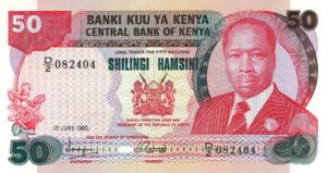 Kenya, 50 Shilling, P22a