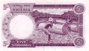 Nigeria, 5 Shilling, P6