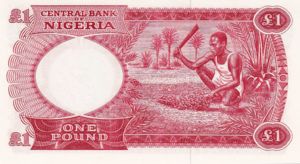 Nigeria, 1 Pound, P8