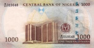 Nigeria, 1,000 Naira, P36a
