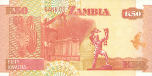Zambia, 50 Kwacha, P37f