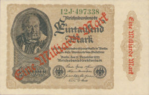 Germany, 1,000,000,000 Mark, P113c, B272b