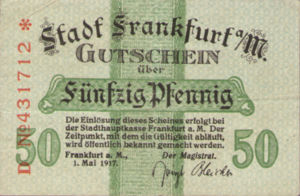 Germany, 50 Pfennig, F16.1g