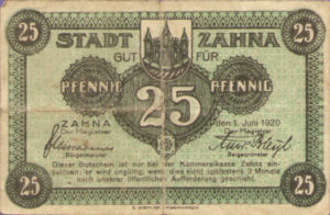 Germany, 25 Pfennig, Z1.1c