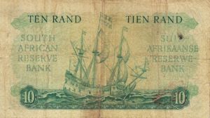 South Africa, 10 Rand, P106b, B734b