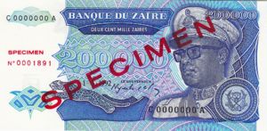 Zaire, 200,000 Zaire, P42s