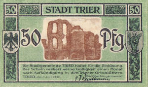 Germany, 50 Pfennig, T27.5b