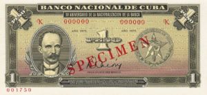 Cuba, 1 Peso, CS11