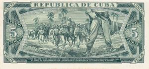 Cuba, 5 Peso, CS8