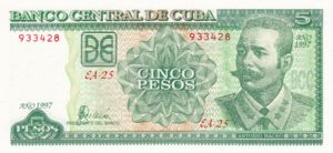Cuba, 5 Peso, P116a