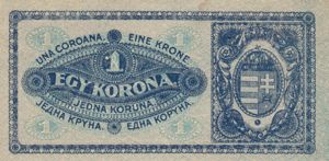 Hungary, 1 Korona, P57