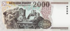 Hungary, 2,000 Forint, P190d