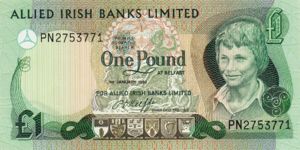 Ireland, Northern, 1 Pound, P1a