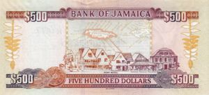 Jamaica, 500 Dollar, P85f