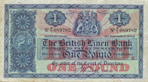 Scotland, 1 Pound, P157b