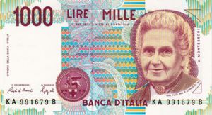 Italy, 1,000 Lira, P114a