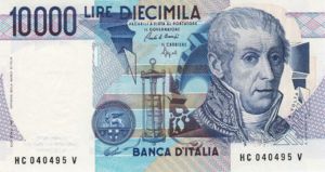 Italy, 10,000 Lira, P112b