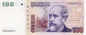 Argentina, 100 Peso, P357